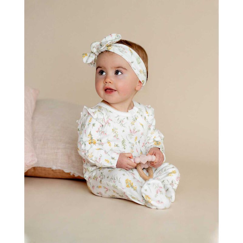 B&eacute;b&eacute; Charlie Wattle Zip Onesie image number 1